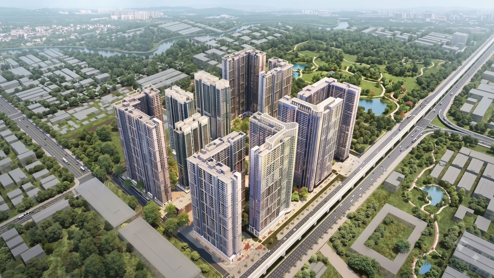 Phối cảnh dự án Masterise Cao Xà Lá